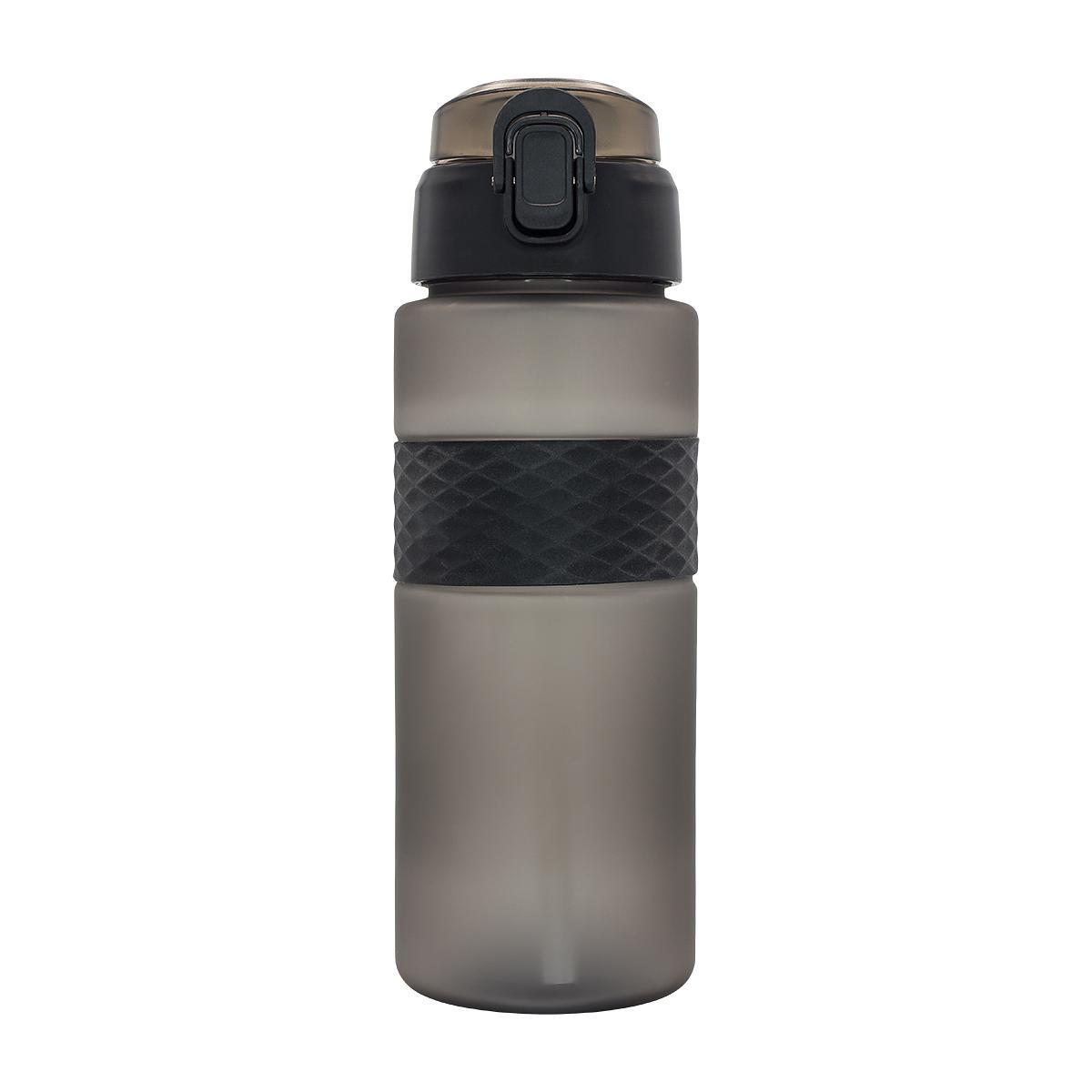 R08078.02 - Bidon ze słomką Noviq 700 ml, czarny