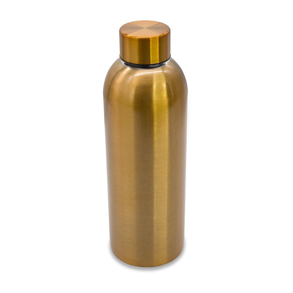 R08106.79 - Butelka stalowa Morio 750 ml, złoty
