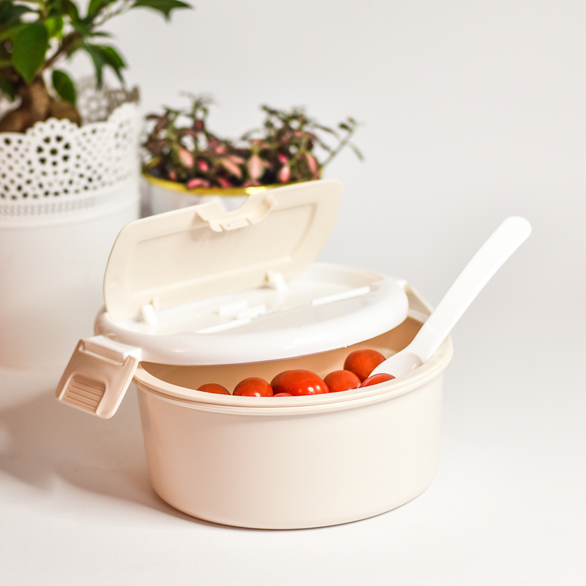 R08240.13 - Pojemnik na lunch Tastyway 1000 ml, beżowy 