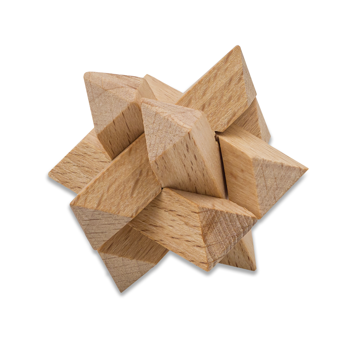 R08866.13 - Mini układanka logiczna Brainy, beżowy 