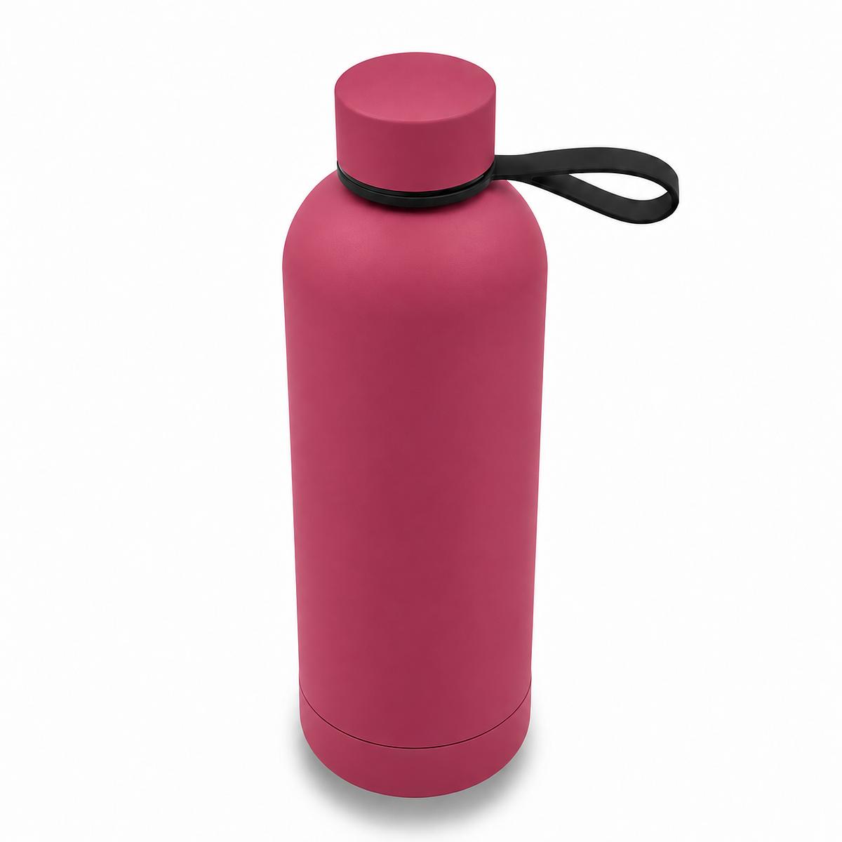 R08993.34 - Butelka termiczna z uchwytem Mendoza Duo 500 ml, magenta