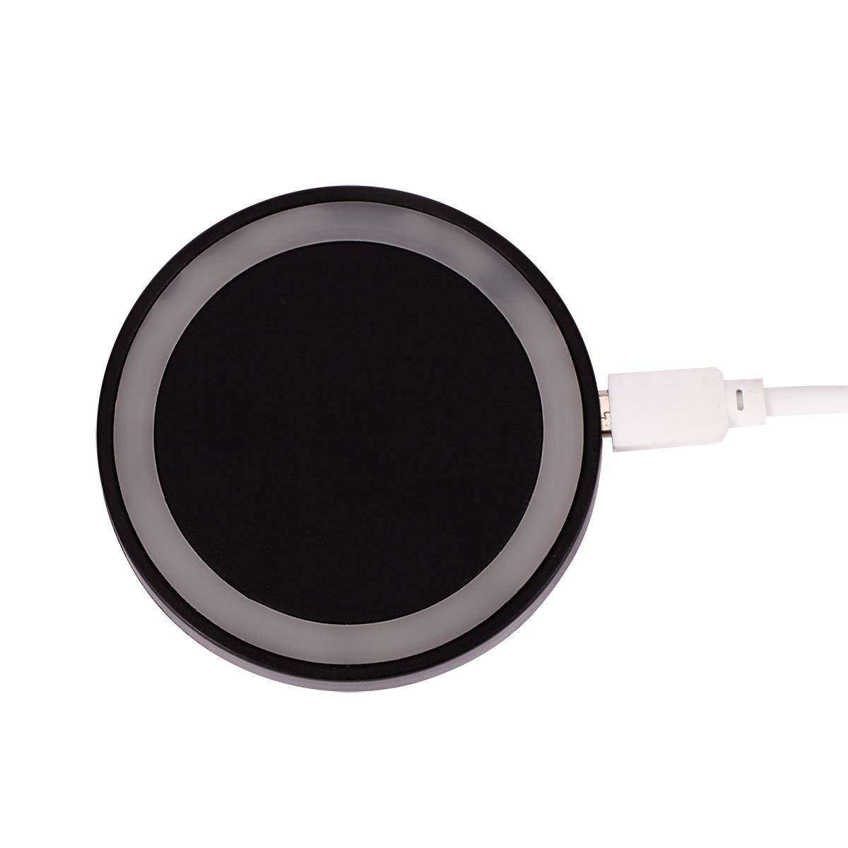 R09004.02 - Zestaw ładowarka indukcyjna z adapterem, czarny 