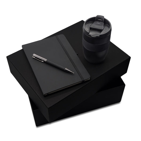 R17019.02 - Zestaw upominkowy Dallas, czarny 