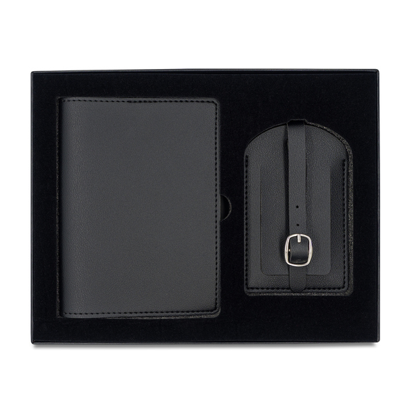 R17023.02 - Podróżny zestaw upominkowy Flyer, czarny 