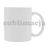 Kubek z powłoką sublimacyjną Ardea 330 ml, biały 