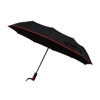 R07957 - Parasol składany Clarimo, czerwony 