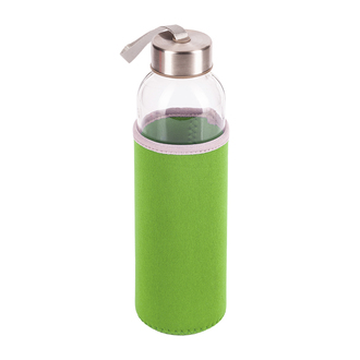 R08276 - Szklana butelka Vim 500 ml, jasnozielony 