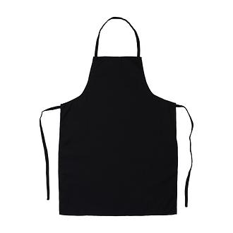 R17462 - Fartuch bawełniany 200 gsm Elgusto, czarny 