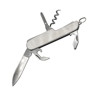 R17562 - Kieszonkowy scyzoryk Bob, srebrny 