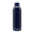 R08106.42 - Butelka stalowa Morio 750 ml, granatowy