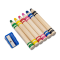 R74049.13 - Zestaw kredek jumbo Grandissi, beżowy 